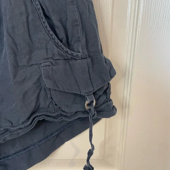 Free People Melvin High Rise Cargo Navy Shorts - Picture 4 of 7